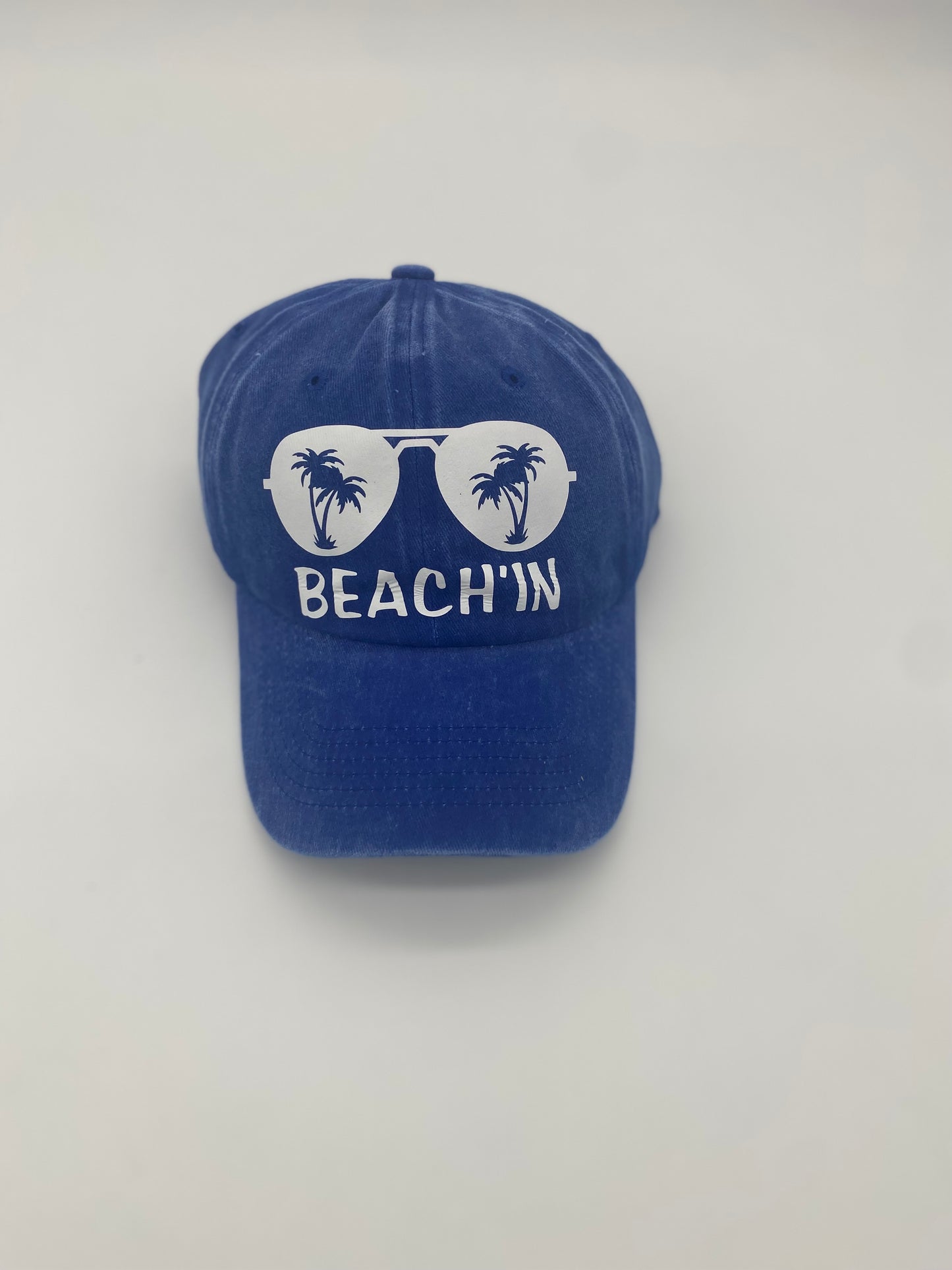 Beach'In Baseball Cap in Blue