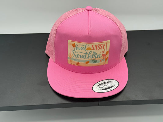 Sweet Sassy Southern Hat in Pink
