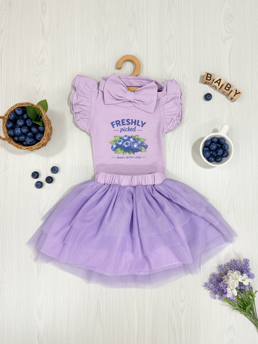Princess Outfit | So Berry Sweet Yellow | Freshly Picked Purple