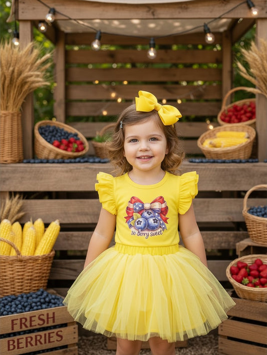 Princess Outfit | So Berry Sweet Yellow | Freshly Picked Purple