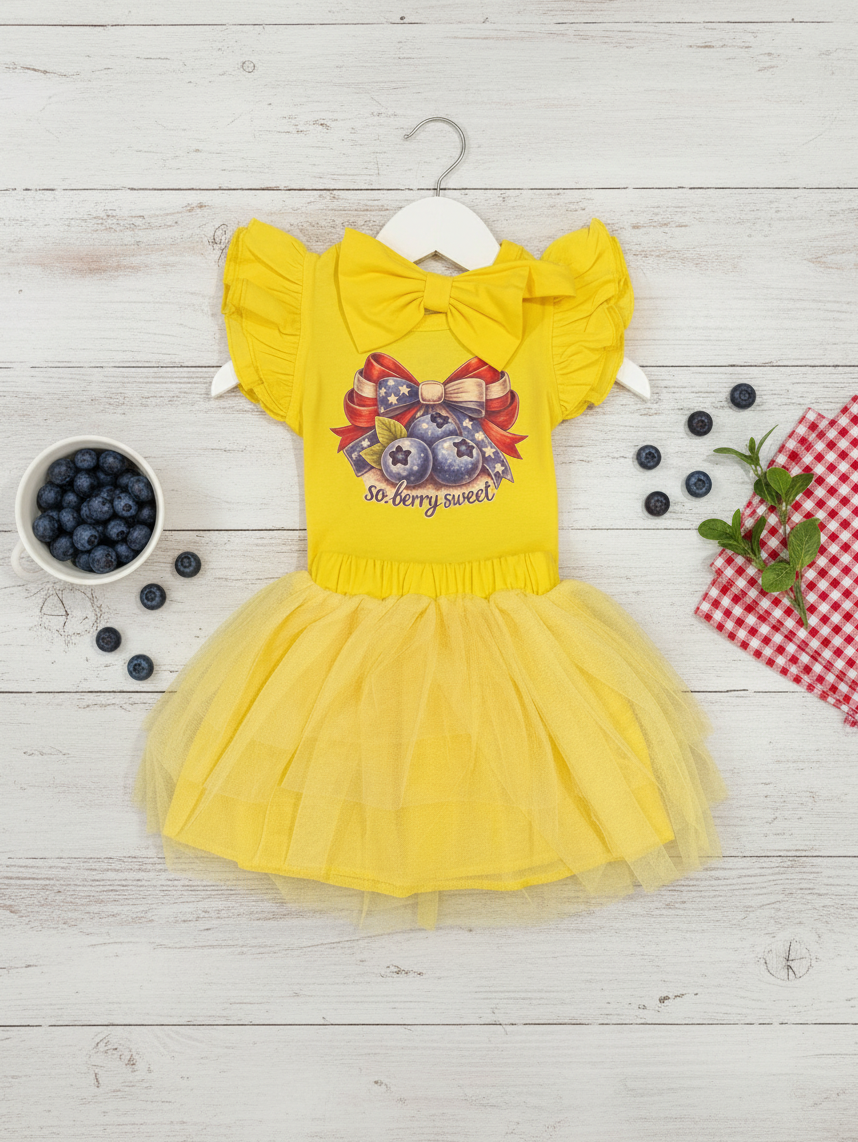 Princess Outfit | So Berry Sweet Yellow | Freshly Picked Purple
