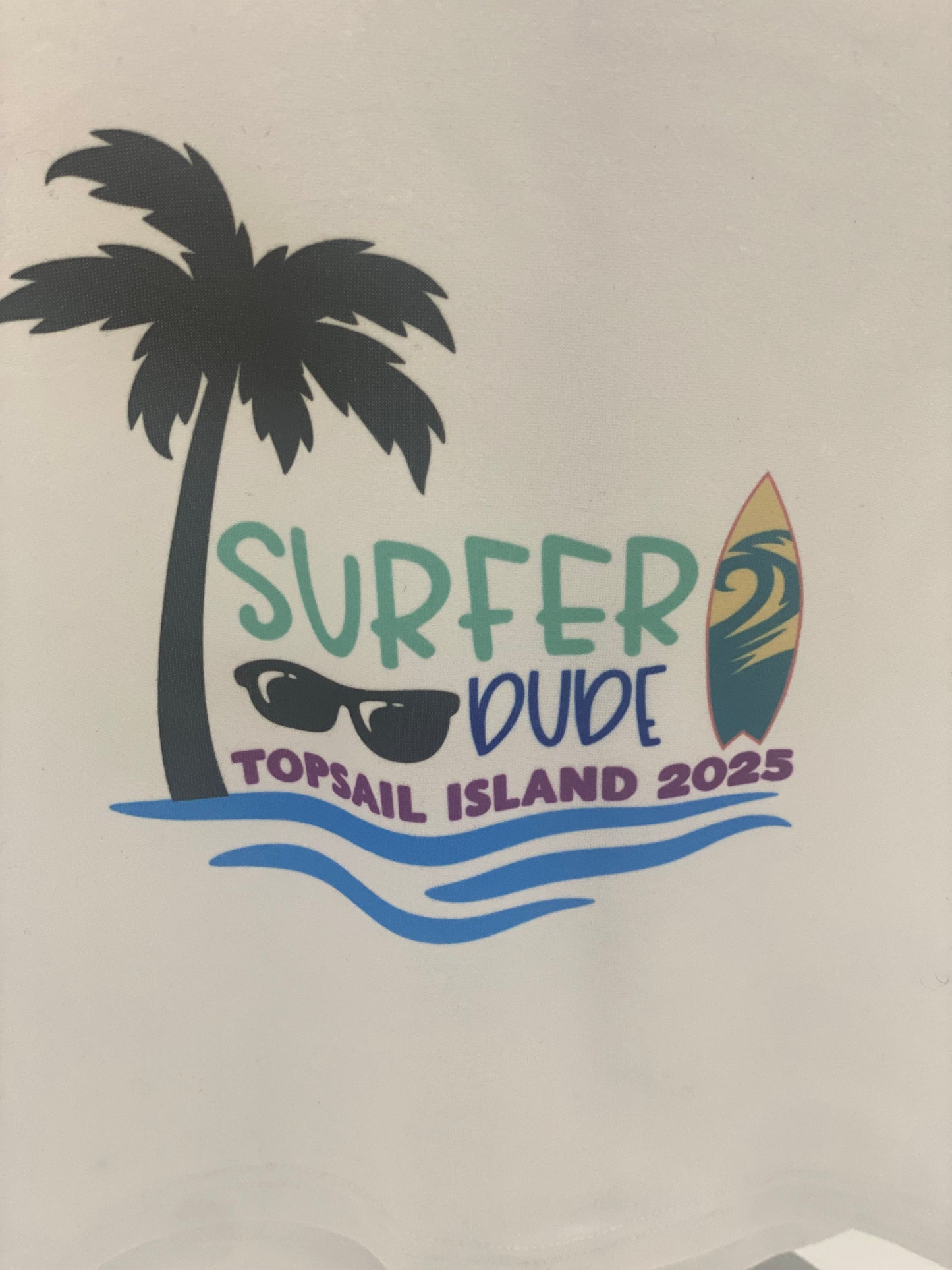 Surfer Dude T-Shirt Topsail Beach 2025 Edition | Size: 2T 🌊🏄‍♂️