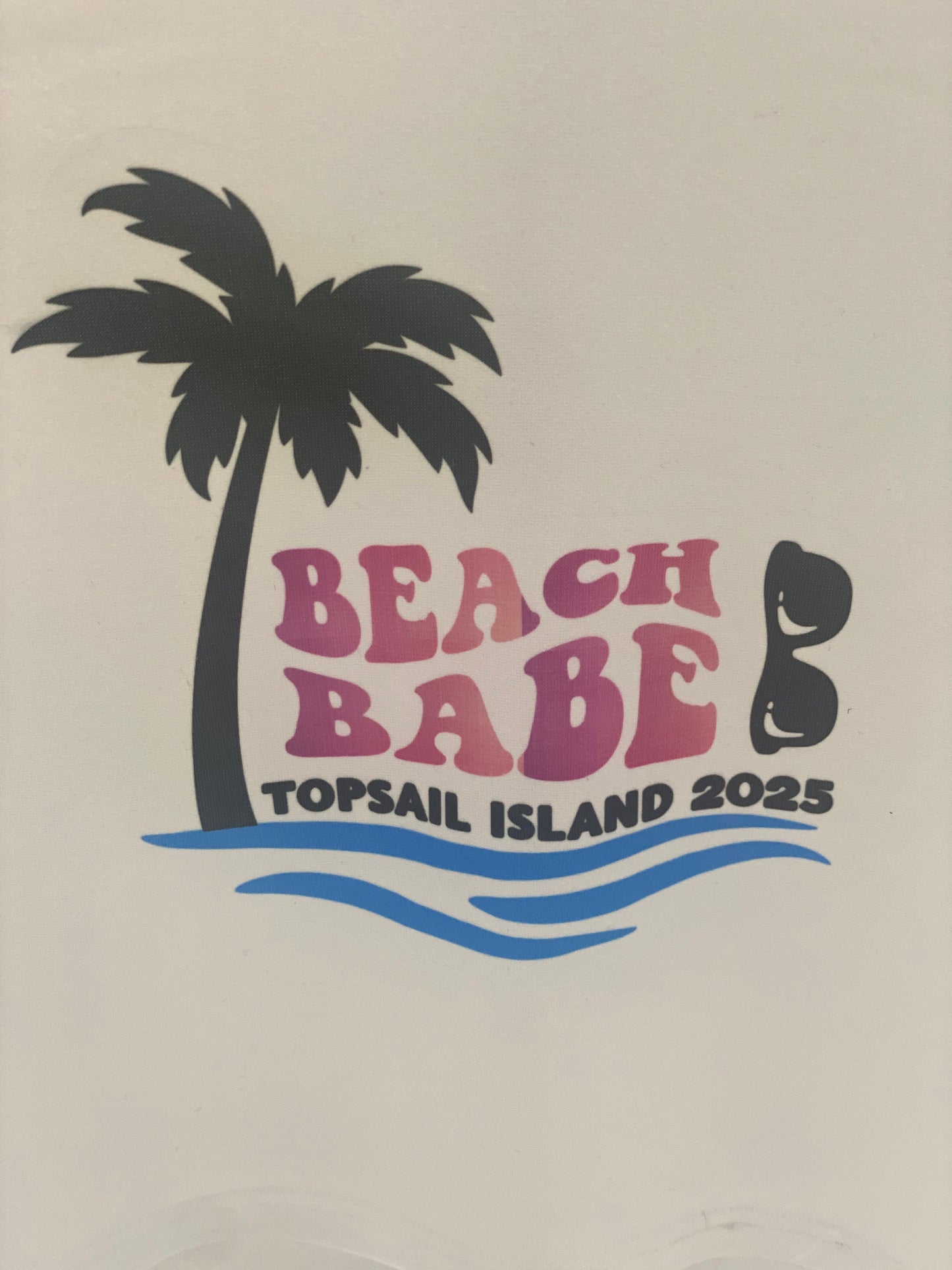 🌴 Beach Babe T-Shirt Topsail Island 2025 Edition | Size: 3T 🌊