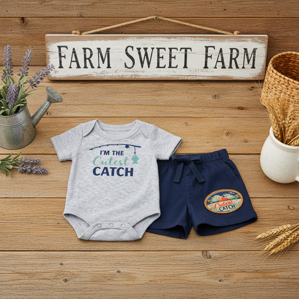 Baby Onesie + Shorts Outfit | Multiple Designs| Soft Cotton | Summer Closeout