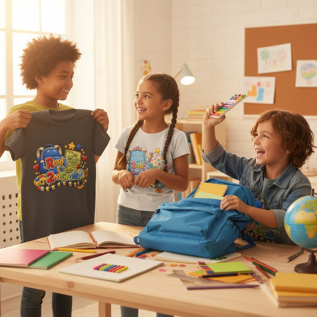 Ready for Pre-K Through 5th Grade Back-to-School Shirt