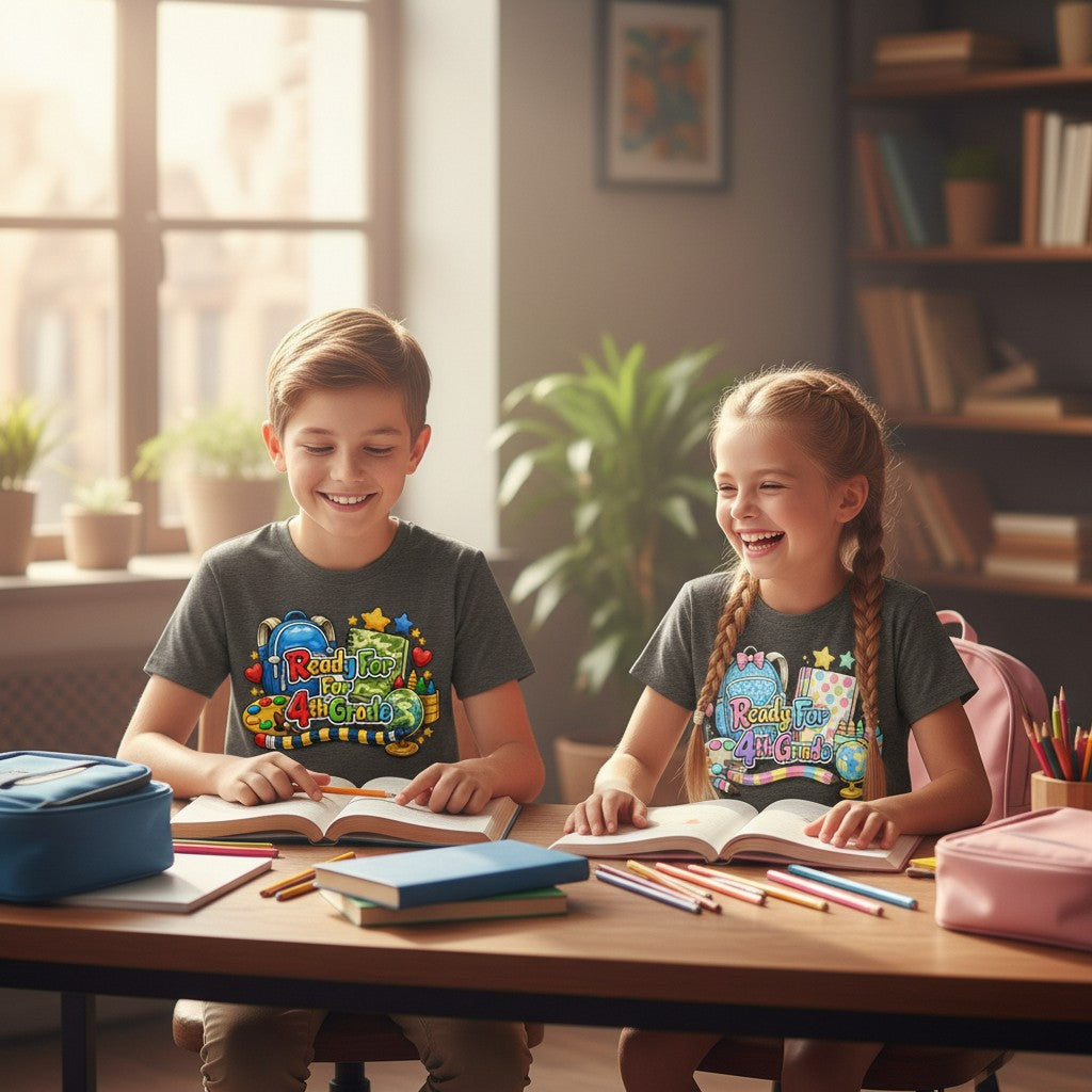 Ready for Pre-K Through 5th Grade Back-to-School Shirt