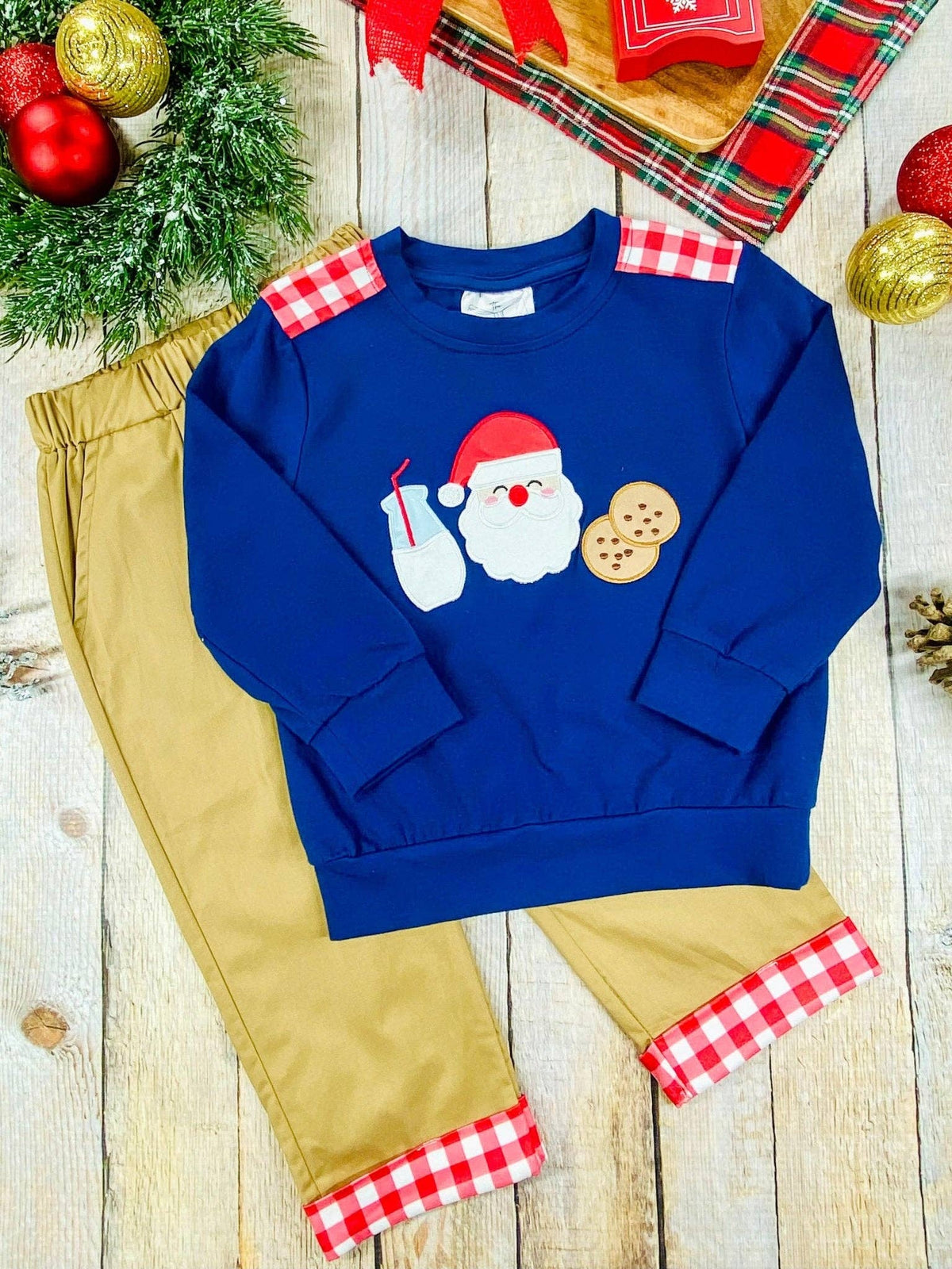 Milk n Cookies Boy's Pants Set